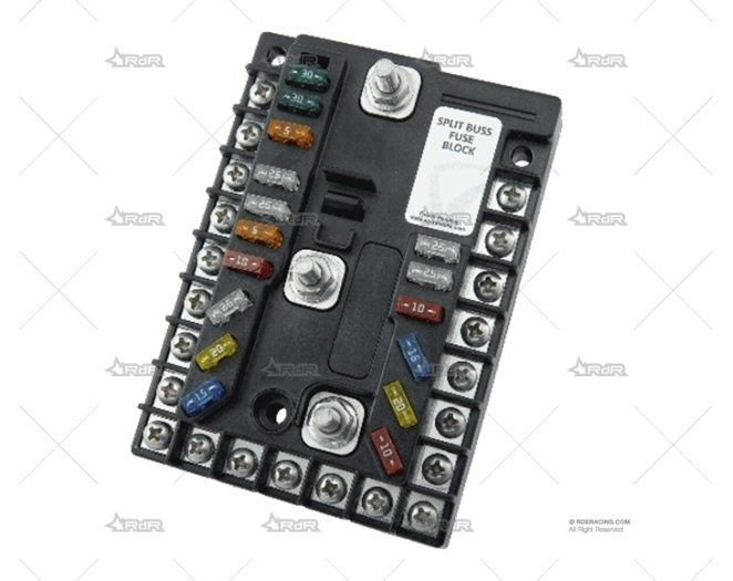 BLOQUE DE FUSIBLES 200A 13C 12V EGIS