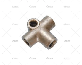 ADAPTADOR EN "T" DE 3 - 10x100 HEMBRA GOODRIDGE