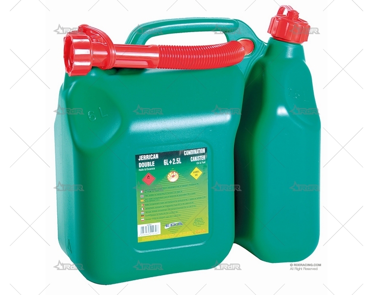 DEPOSITO COMBUSTIBLE   8L DOBLE 6+2.5L