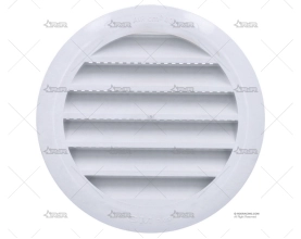 REJILLA AIRE BLANCA 120mm REDONDA