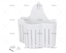 CESTA PLASTICO PORTA OBJETOS