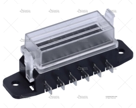 CAJA PORTA FUSIBLES (6 FUSIBLES) BRAND R
