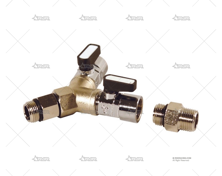 VALVULA ESFERA MINI M-2H 3/8"