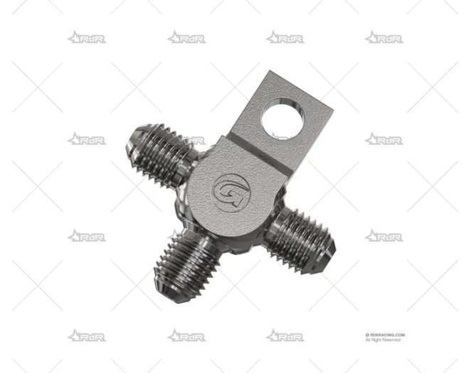 ADAPTADOR EN "T" DE 3 - 3/8x24 MACHO INO GOODRIDGE
