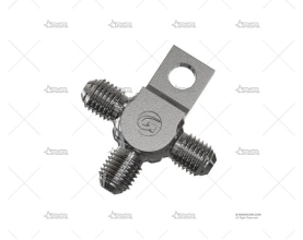ADAPTADOR EN T MACHO 3/8x24