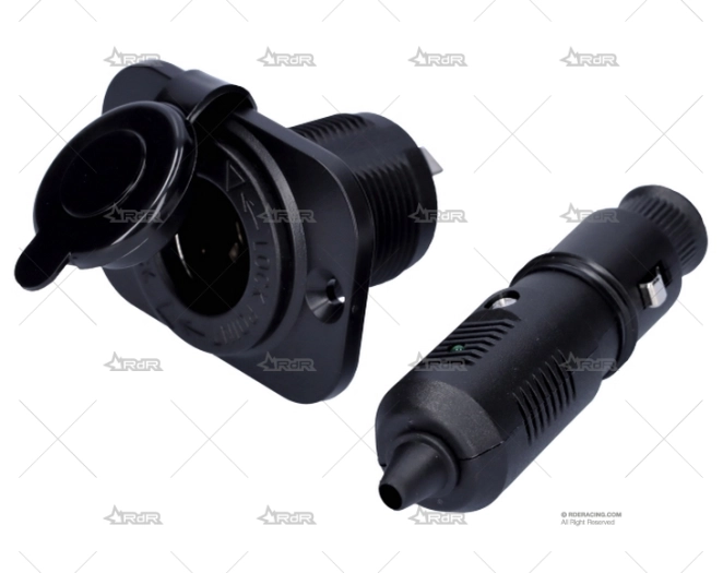 TOMA MECHERO CON LED INDICADOR