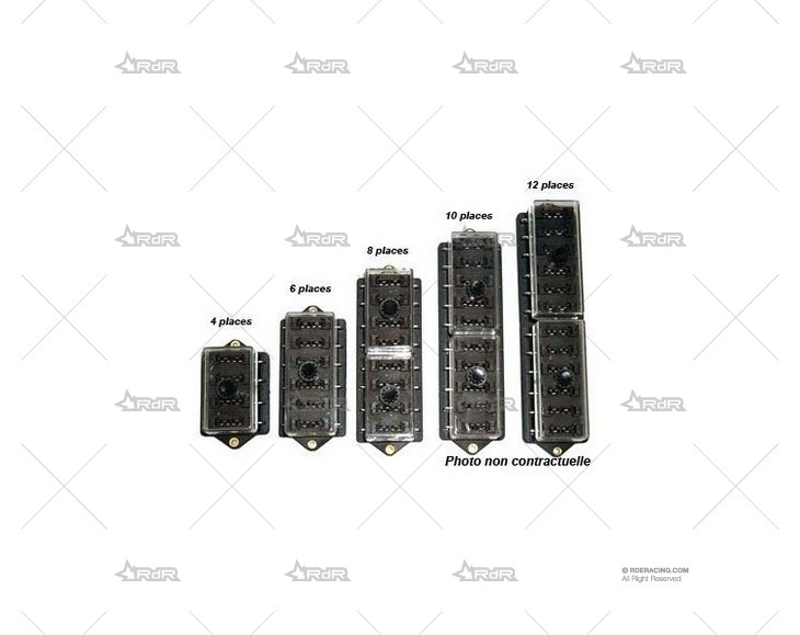 CAJA PORTAFUSIBLES P/4 CONEXION LATERAL GRAYSTON