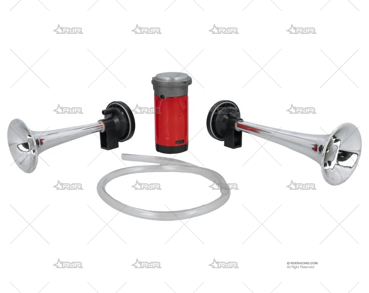 BOCINA 12V PVC CROMADO