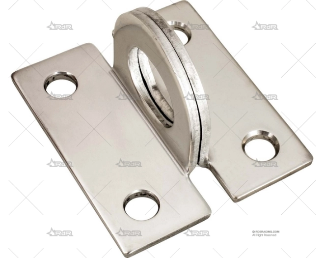 PLATINA DE ANGULO INOX SS 304 2-1/8" 2U
