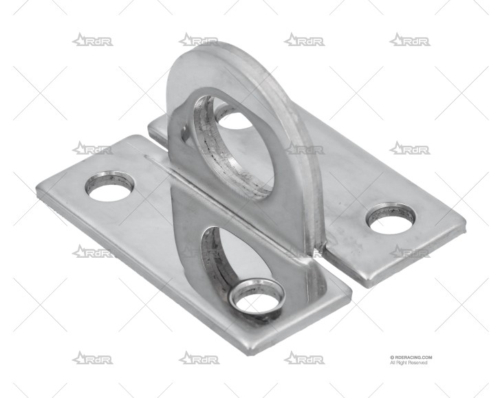 PLATINA DE ANGULO INOX SS 304 2-1/8" 2U