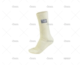 CALCETINES MEDIO ALTOS NOMEX BLANCO T.L OMP