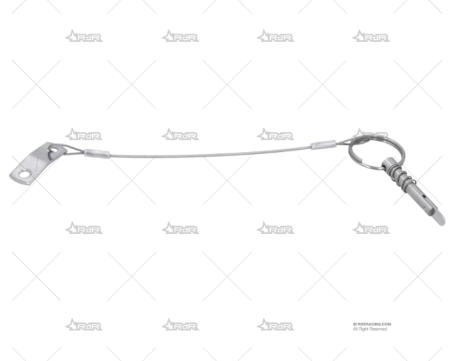 CABLE INOX SS 304 C/PASADOR HORQUILLA