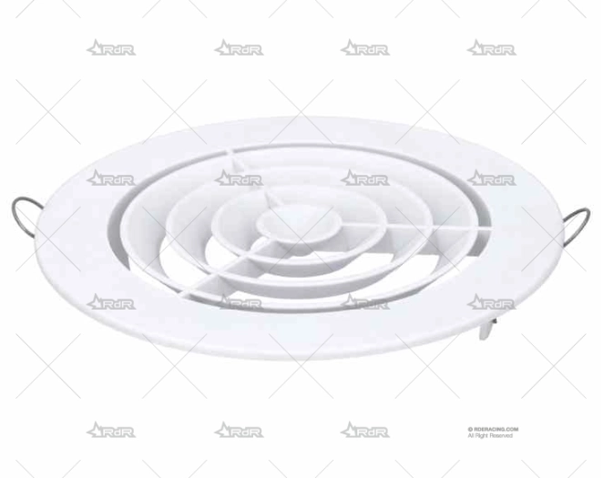 REJILLA PVC UNIVERSAL C/CLIPS DIAM 165mm