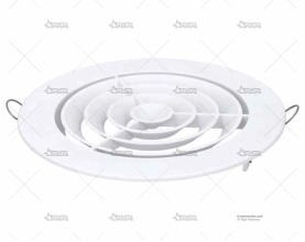 REJILLA PVC UNIVERSAL C/CLIPS DIAM 165mm