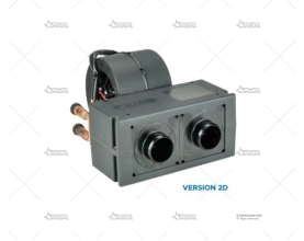 CALEFACCIÓN MINOX 2 400 12v 2x45mm 16mm SIROCO