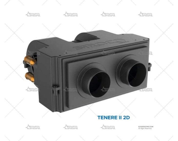 CALEFACCIÓN TENERE II 12v 2x45mm 3 VEL. SIROCO