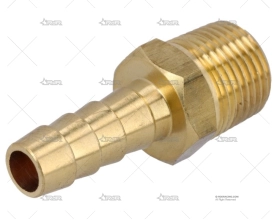 CONECTOR UNIVERSAL  TUBO 10MM - ROSCA 3/