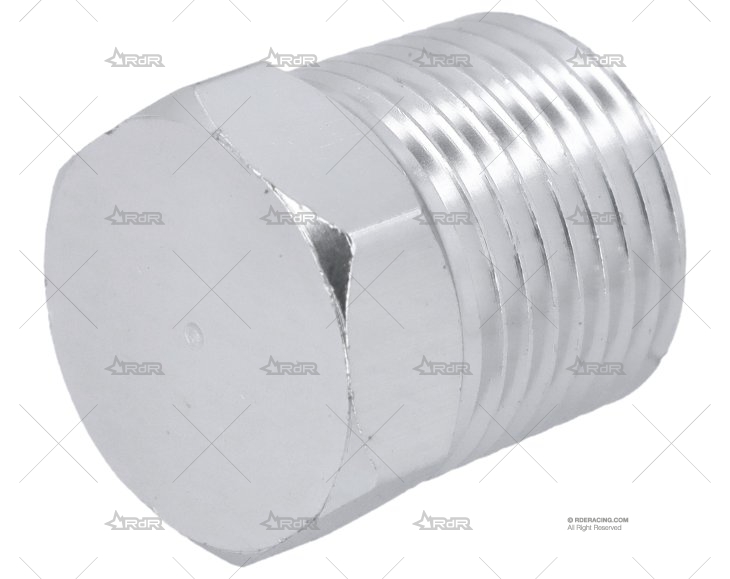TAPON ALUMINIO ROSCA 3/8" MNPT