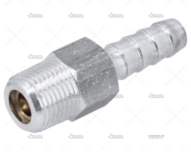 CONECTOR ANTISIFON TUBO 3/8"-3/8"NPT
