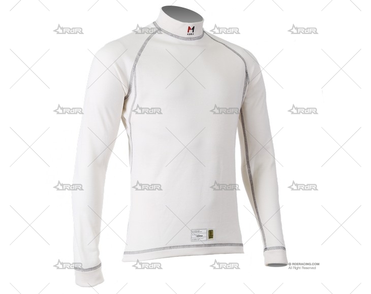 CAMISETA IGNIFUGA MCOOL BLANCA T.L MARINA