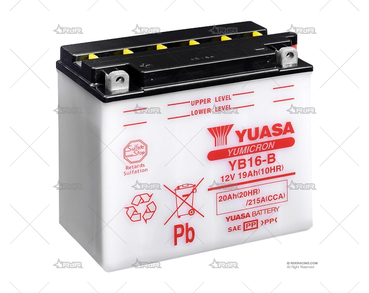 BATERIA  16A ARR EXIDE JETYB16-B YUASA