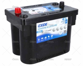 BATERIA  50A AGM EXIDE DUAL MARINE