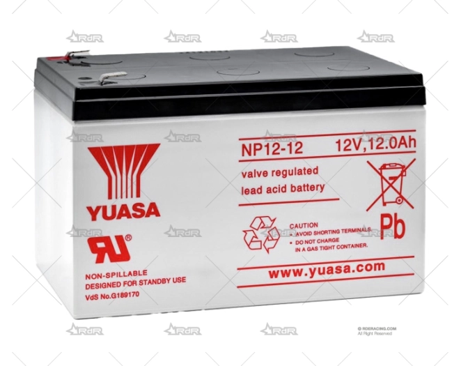 BATERIA  12A AGM YUASA YUASA