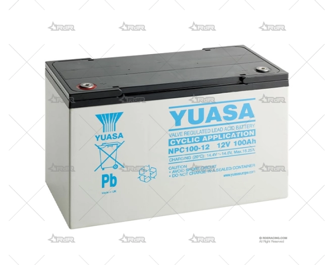 BATERIA 100A AGM YUASA