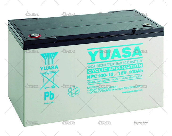 BATERIA 100A AGM YUASA YUASA