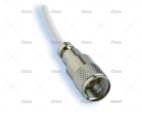 CONECTOR VHF PL CON REDUCTOR CABLE PL259