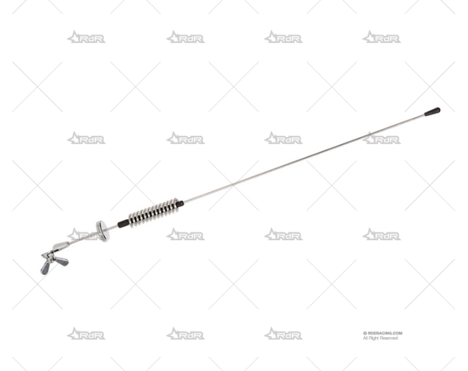 ANTENA VHF 0.52MT 1dB MUELLE INOX  SCOUT
