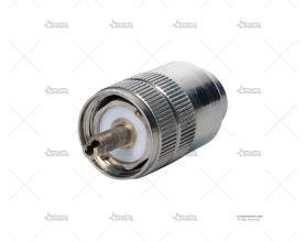 CONECTOR VHF PL MEDIO PL259 RG213