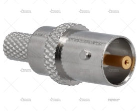 CONECTOR BNC HEMBRA PARA CABLE RG-59