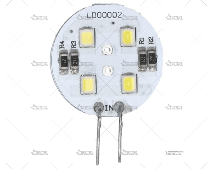 BOMBILLA G4 12V  1,5W 4LED
