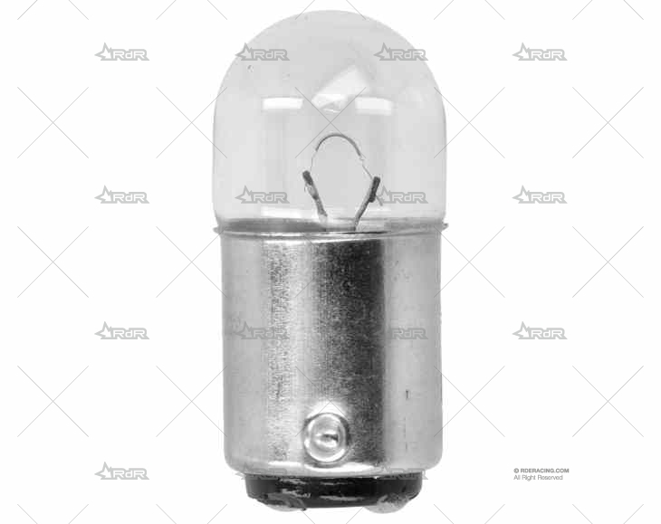 BOMBILLA BA15D  12V  5W 16X35 PLANA