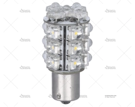 BOMBILLA BA15S 12V  6W LED 5mm