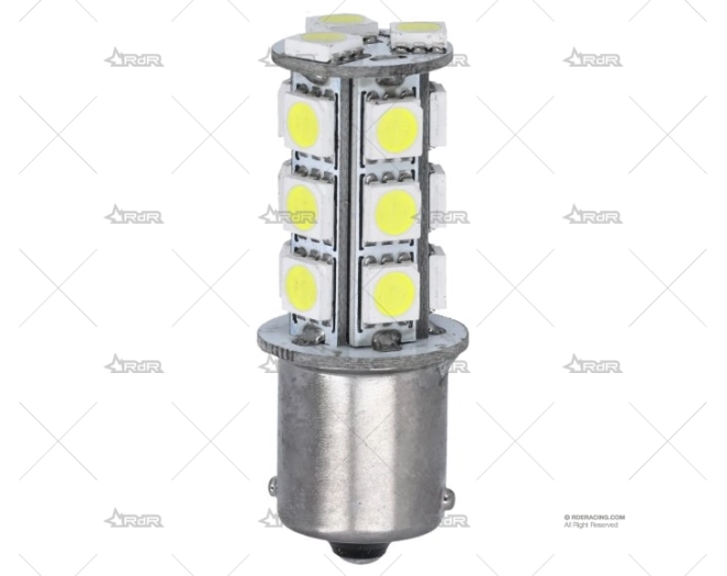 BOMBILLA BA15S 12V  0.5W LED 18 360º