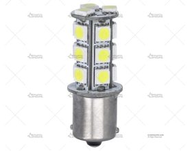 BOMBILLA BA15S 12V  0.5W LED 18 360º