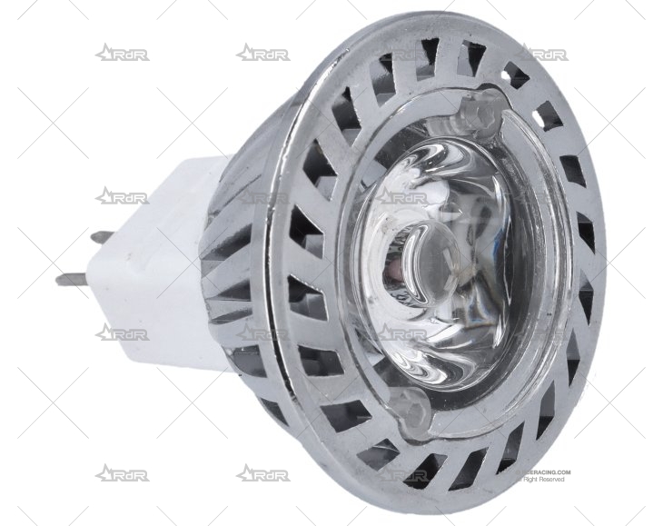 BOMBILLA MR11 12V 1  W LED 35X40  70LUME