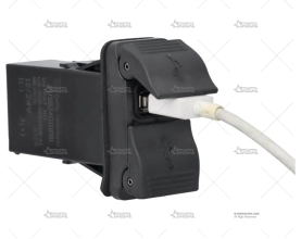 TOMA USB 12-24V 2 ENT.