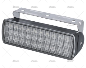 FARO LED SEA HAWK NEGRO LED BLANCO/AZUL