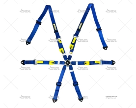 ARNES 6 PUNTOS PRO ALUMINIO AZUL MUDRIVER