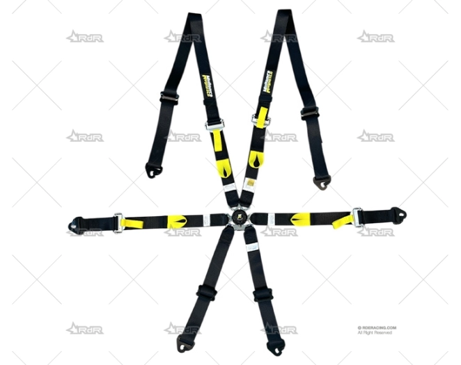 ARNES 6 PUNTOS MUDRIVER PRO ALU. NEGRO MUDRIVER