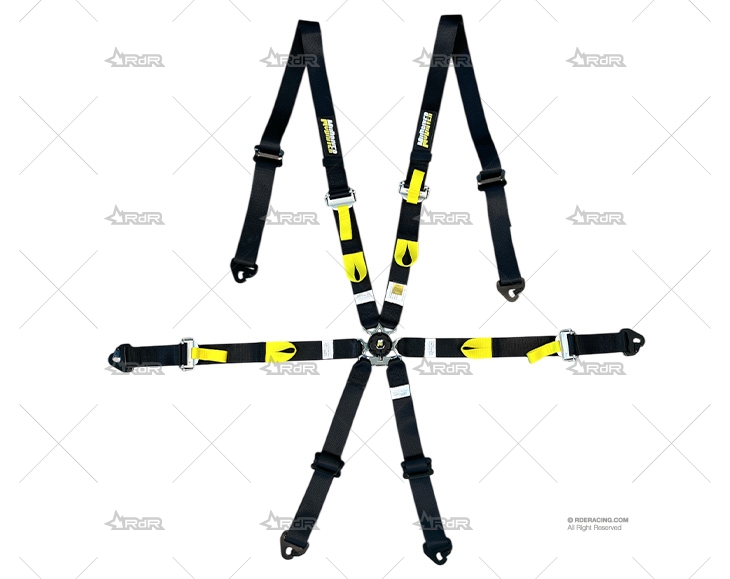 ARNES 6 PUNTOS MUDRIVER PRO ALU. NEGRO MUDRIVER
