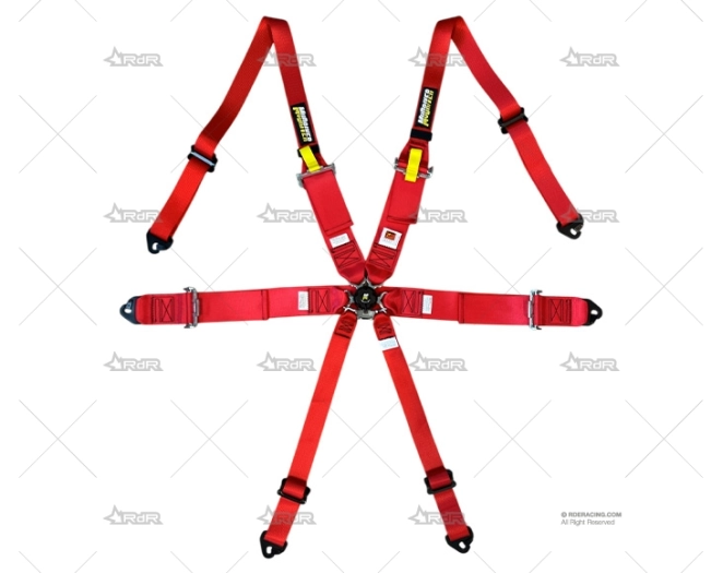 ARNES 6 PUNTOS ECO ROJO MUDRIVER