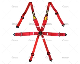 ARNES 6 PUNTOS ECO ROJO MUDRIVER