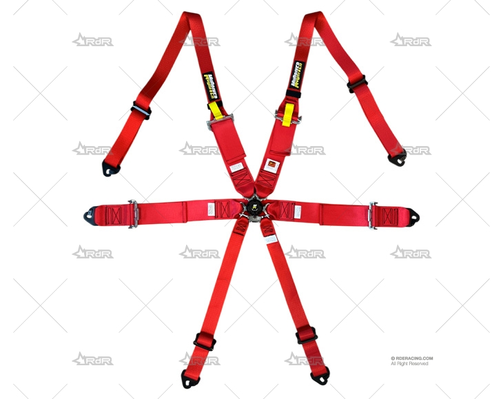 ARNES 6 PUNTOS MUDRIVER ECO ROJO MUDRIVER