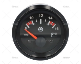VOLTIMETRO  8-16V N/R BRR BRAND R