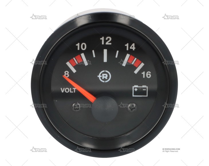 VOLTIMETRO  8-16V N/R BRR BRAND R