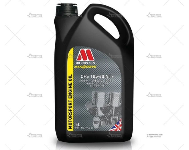 ACEITE 10W 60 MILLERS 5L CFS NT+ 5L MILLERS OIL
